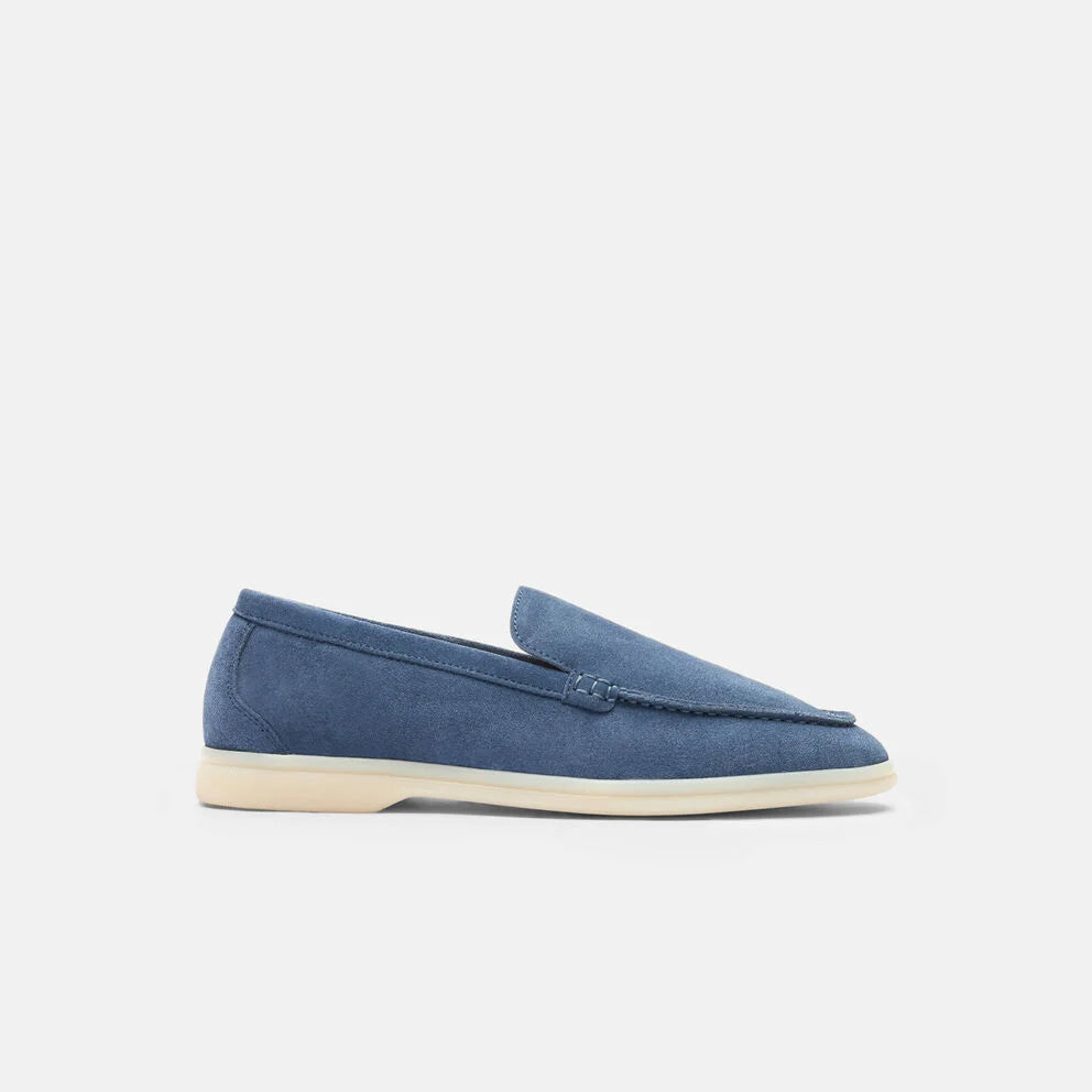 Genuine Sheep Leather Suede Timeless Loafer K333