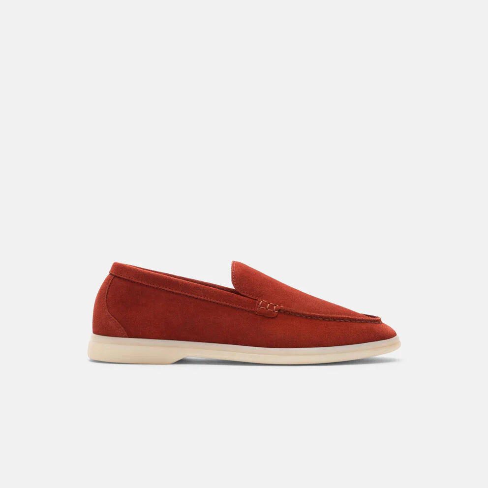 Genuine Sheep Leather Suede Timeless Loafer K333